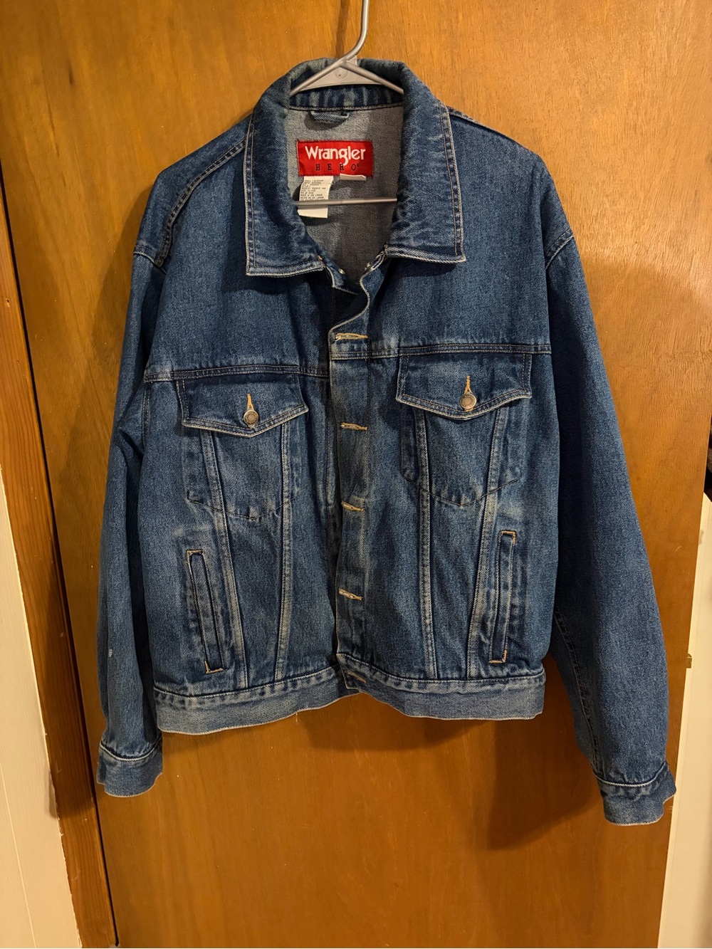 Wrangler Hero Dark Blue Denim Jacket